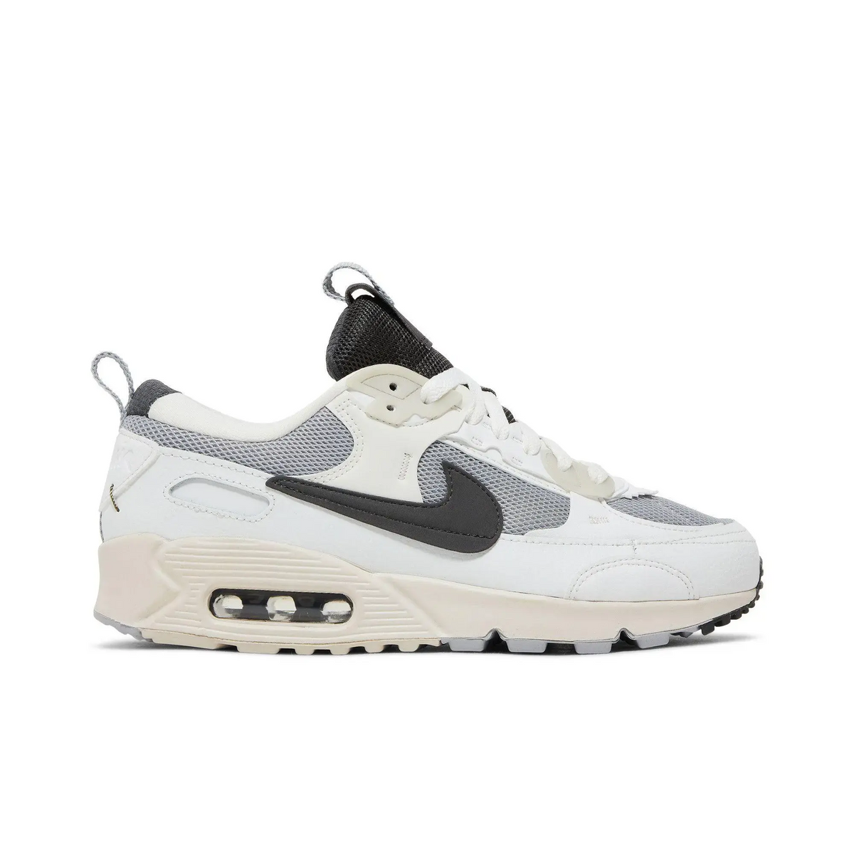 Nike Air Max 90 Futura Wolf Grey Summit White Light Orewood Brown Medium Ash (Women's) sneaker 1 - stylecode DZ4708-001