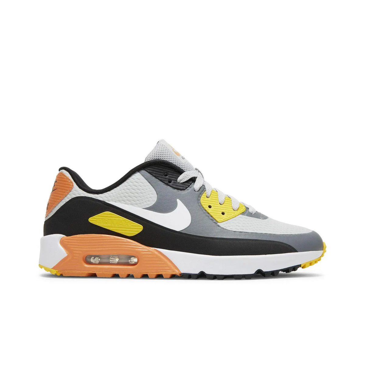 Nike Air Max 90 Golf Smoke Grey Black Orange sneaker 1 - stylecode CU9978-012