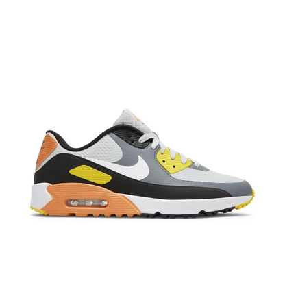 Nike Air Max 90 Golf Smoke Grey Black Orange sneaker 1 - stylecode CU9978-012