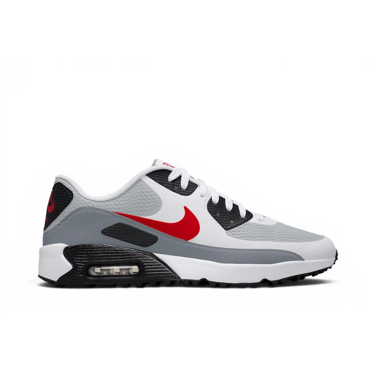 Nike Air Max 90 Golf White Light Smoke Grey Red sneaker 1 - stylecode HV9305-105