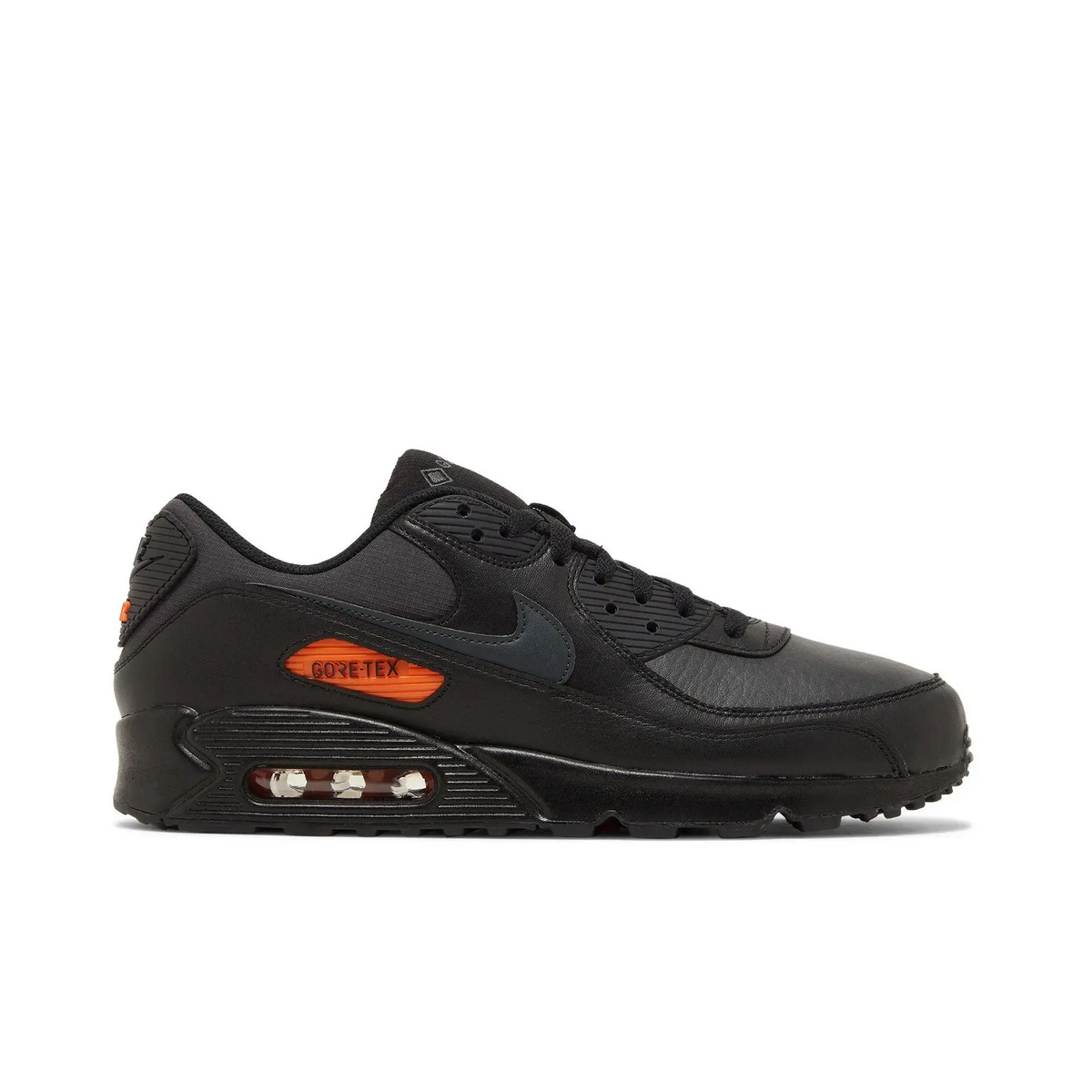 Nike Air Max 90 Gore-Tex Black Anthracite Safety Orange sneaker 1 - stylecode DJ9779-002