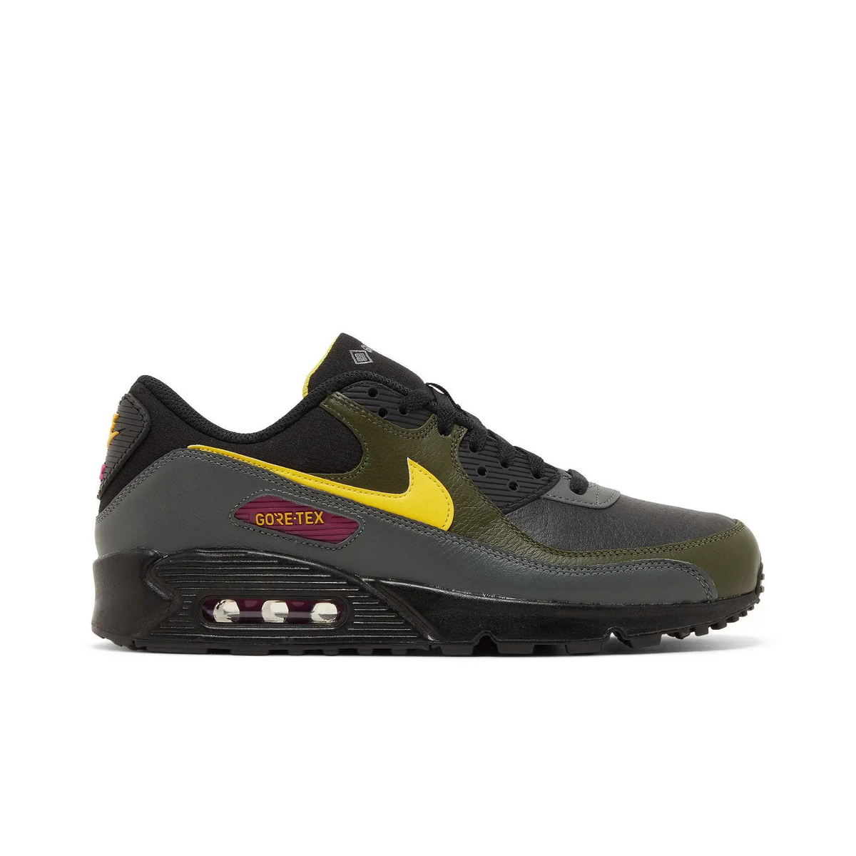 Nike Air Max 90 Gore-Tex Black Cargo Khaki sneaker 1 - stylecode DJ9779-001