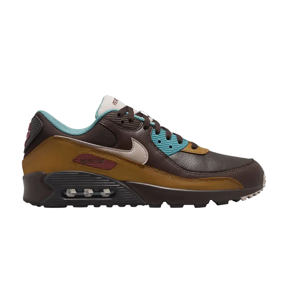 Nike Air Max 90 Gore-Tex Velvet Brown sneaker 1 - stylecode DJ9779-200