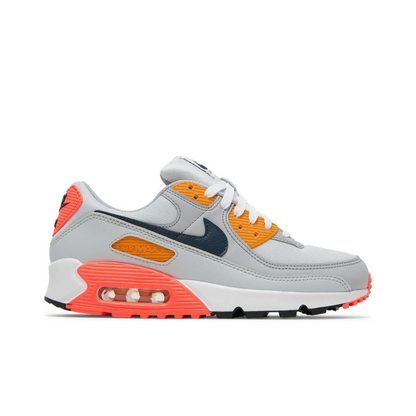 Nike Air Max 90 Grey Crimson Gold (Women's) sneaker 1 - stylecode DH5072-001