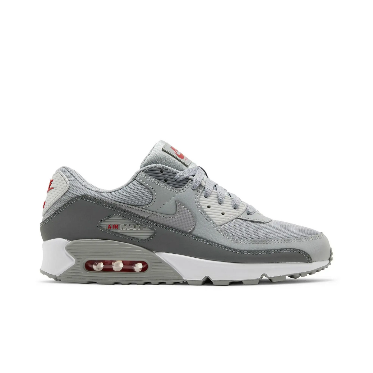 Nike Air Max 90 Grey Red sneaker 1 - stylecode DM9102-001