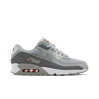 Nike Air Max 90 Grey Red sneaker 1 - stylecode DM9102-001