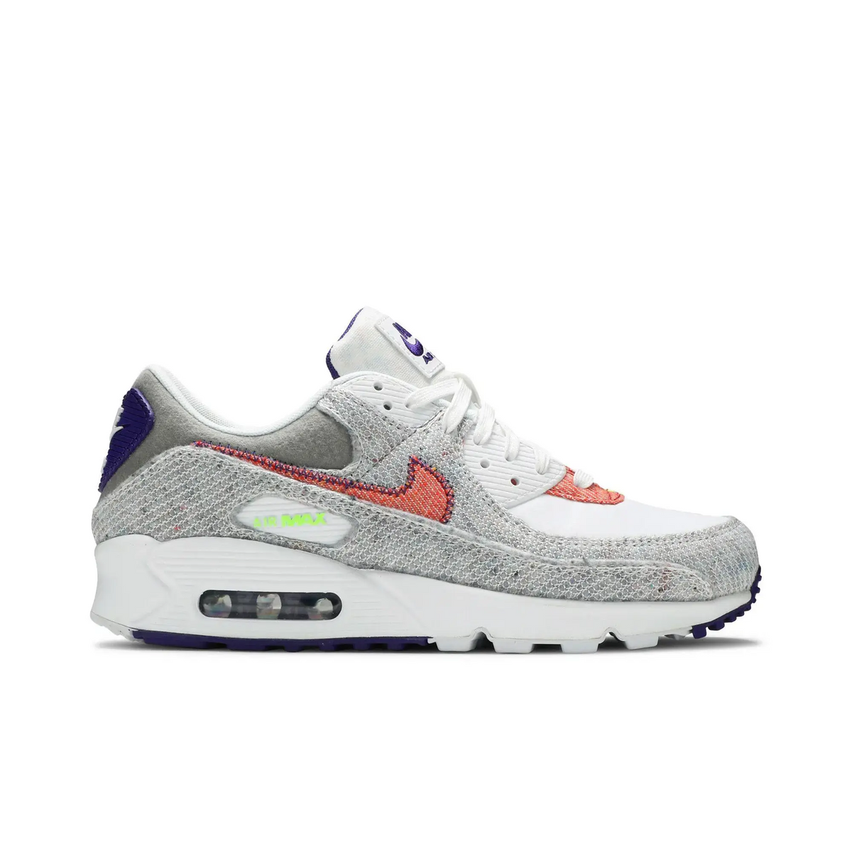 Nike Air Max 90 Jacquard Court Purple sneaker 1 - stylecode CT1684-100