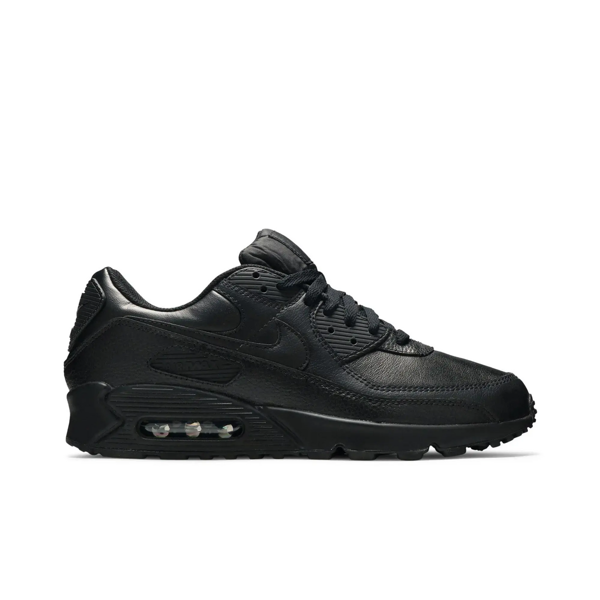 Nike Air Max 90 Leather Triple Black sneaker 1 - stylecode CZ5594-001