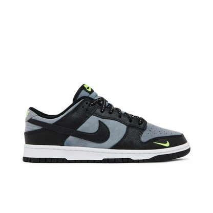 Nike Dunk Low Black Cool Grey Volt Mini Swoosh sneaker 1 - stylecode FQ2205-001