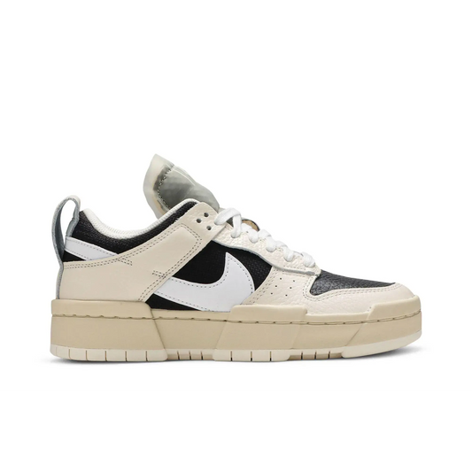 Nike Dunk Low Disrupt Pale Ivory Black (Women's) sneaker 1 - stylecode DD6620-001