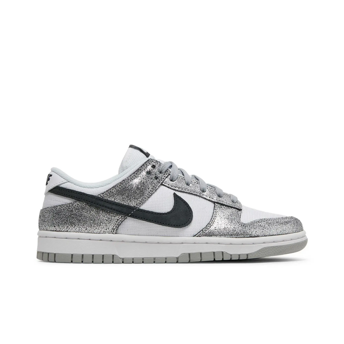 Nike Dunk Low Golden Gals Metallic Silver (Women's) sneaker 1 - stylecode DO5882-001