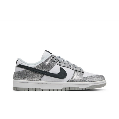 Nike Dunk Low Golden Gals Metallic Silver (Women's) sneaker 1 - stylecode DO5882-001