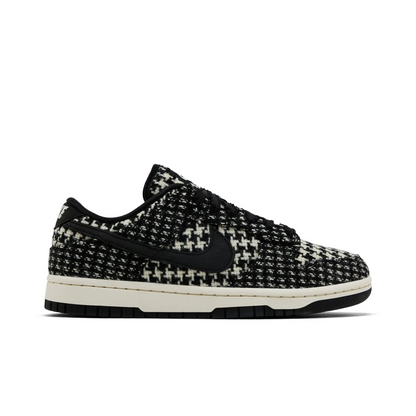 Nike Dunk Low Harris Tweed White Black Multi (Women's) sneaker 1 - stylecode HQ5036-901