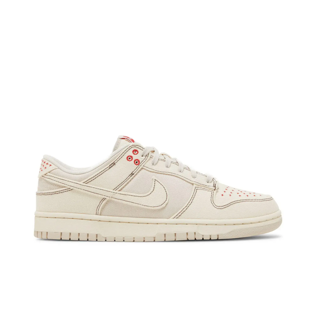 Nike Dunk Low Light Orewood Brown Sashiko sneaker 1 - stylecode DV0834-100