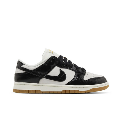 Nike Dunk Low LX Black Croc (Women's) sneaker 1 - stylecode FJ2260-003