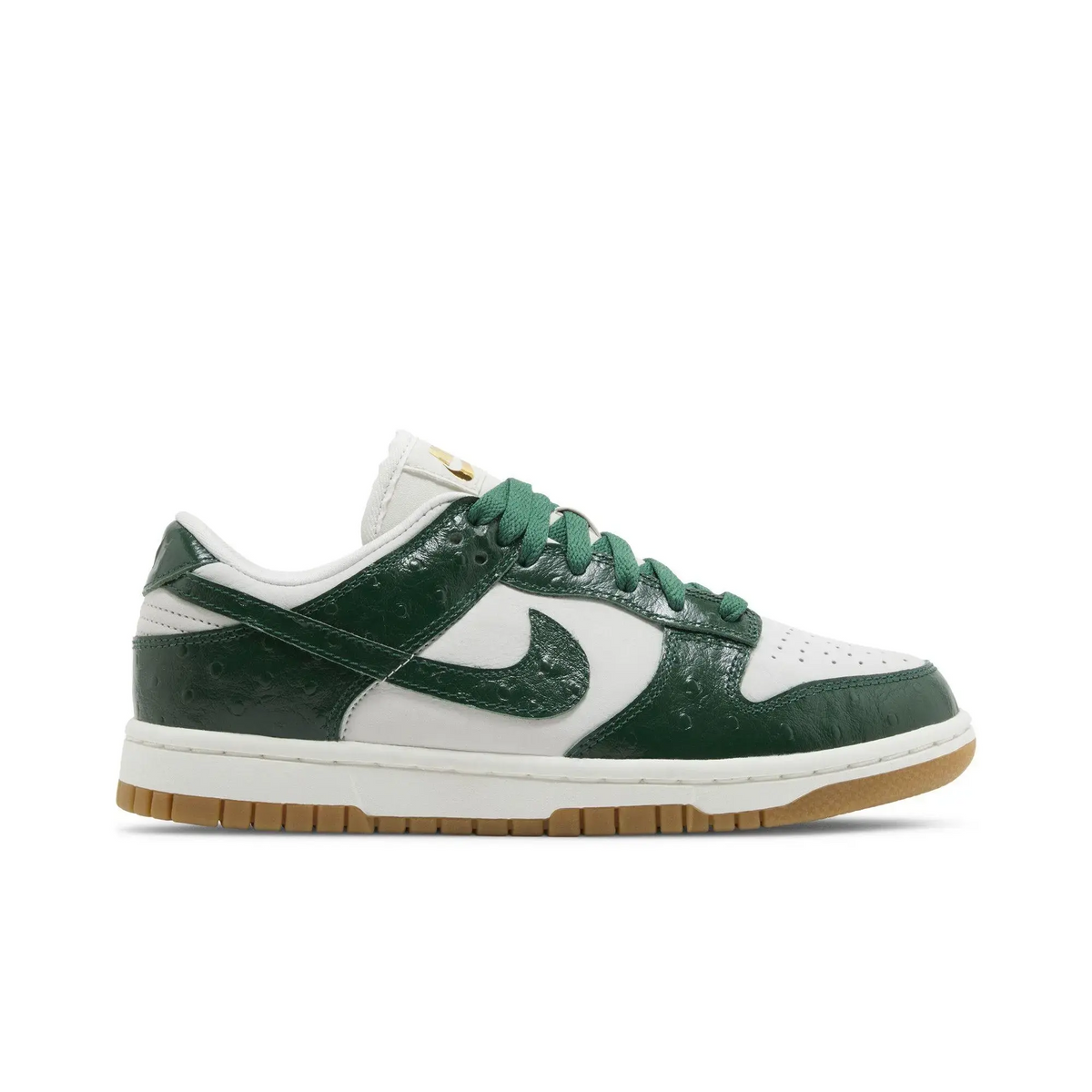 Nike Dunk Low LX Gorge Green Ostrich (Women's) sneaker 1 - stylecode FJ2260-002