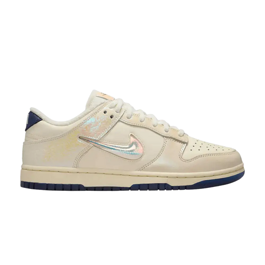 Nike Dunk Low Metallic Jewel Swoosh Sail (Women's) sneaker 1 - stylecode IM6571-027