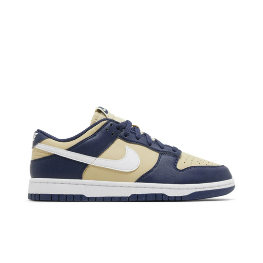 Nike Dunk Low Next Nature Midnight Navy Gold (Women's) sneaker 1 - stylecode DD1873-401
