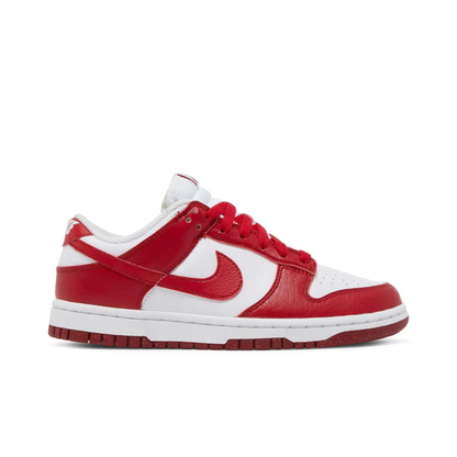 Nike Dunk Low Next Nature White Gym Red (Women's) sneaker 1 - stylecode DN1431-101