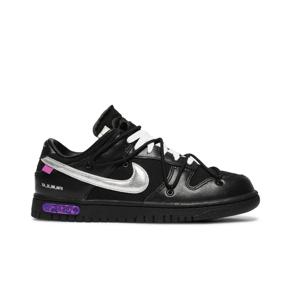 Nike Dunk Low Off-White Lot 50 sneaker 1 - stylecode DM1602-001