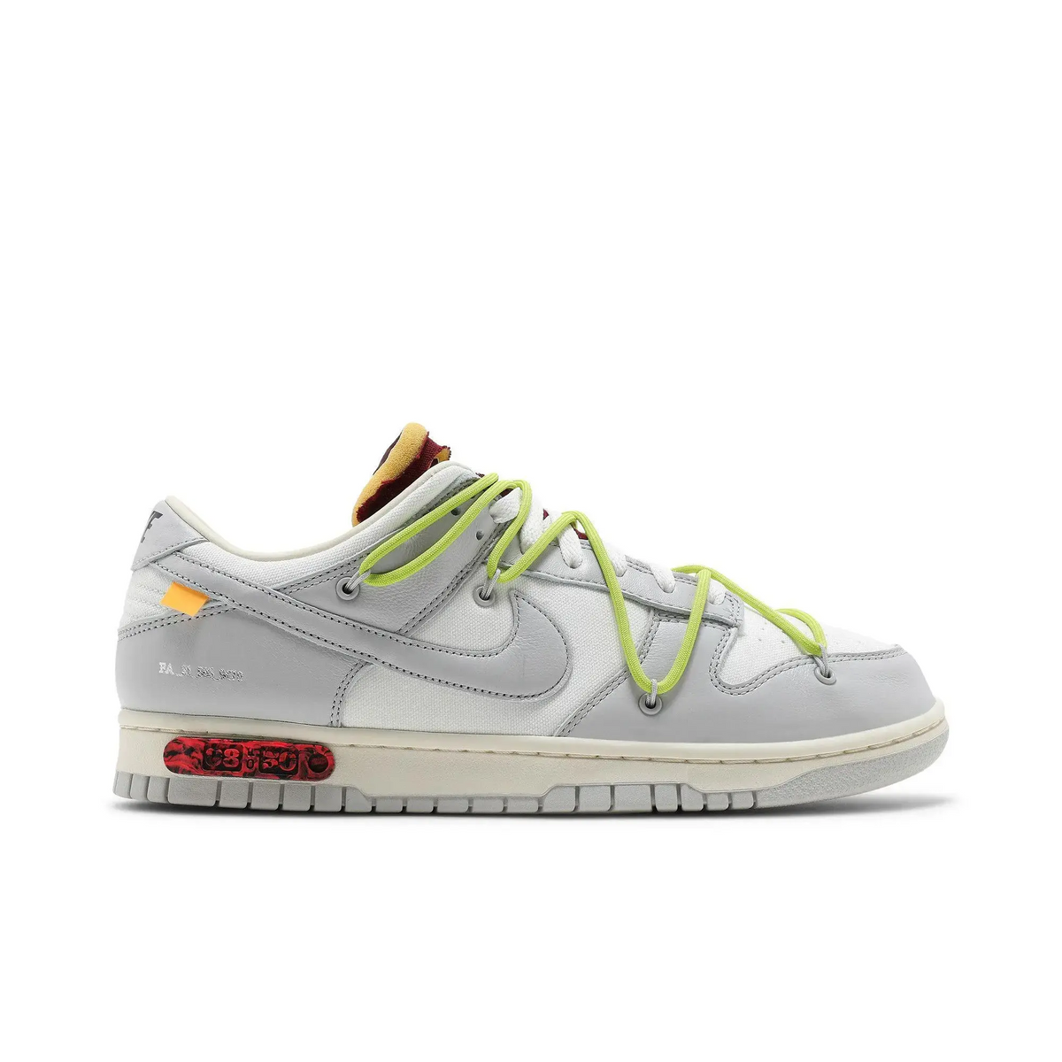 Nike Dunk Low Off-White Lot 8 sneaker 1 - stylecode DM1602-106