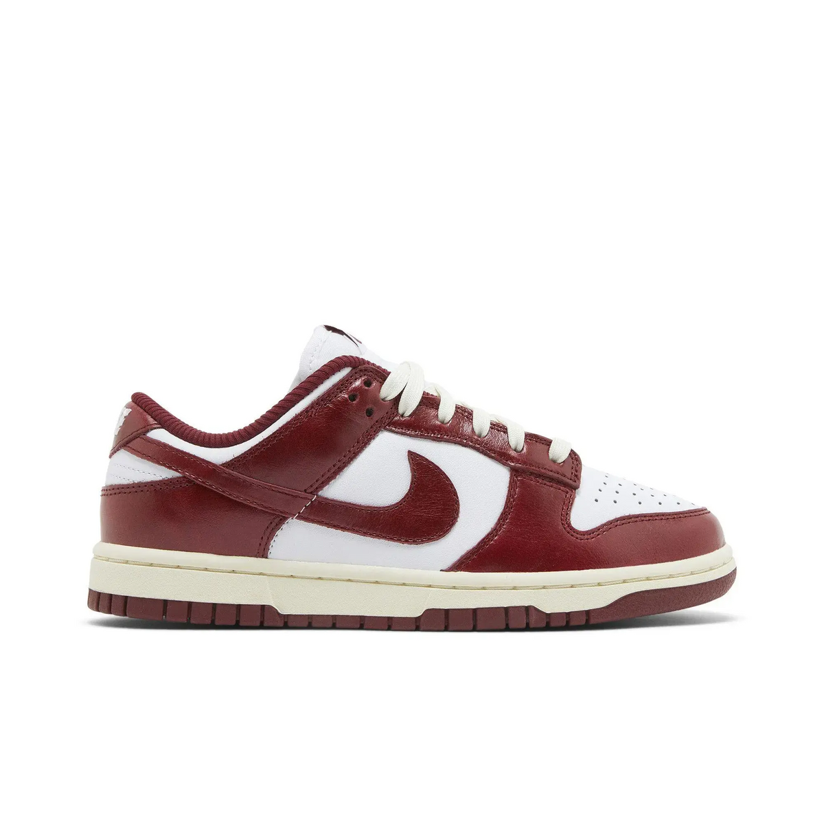 Nike Dunk Low PRM Vintage Team Red (Women's) sneaker 1 - stylecode FJ4555-100