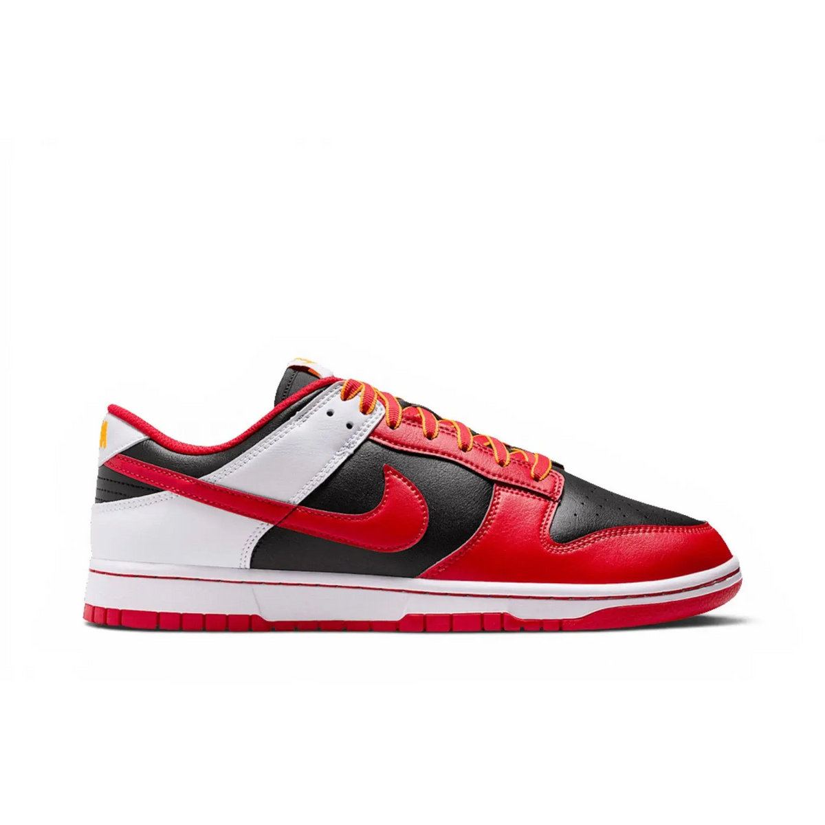 Nike Dunk Low Retro Black White University Red sneaker 1 - stylecode IV2706-010
