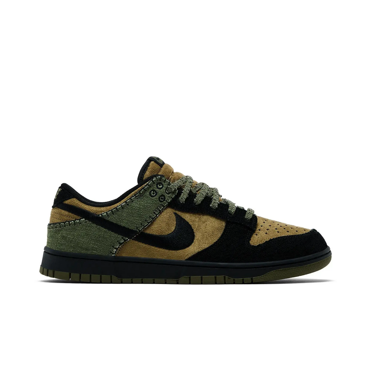 Nike Dunk Low Retro Camo Olive sneaker 1 - stylecode HV4452-300