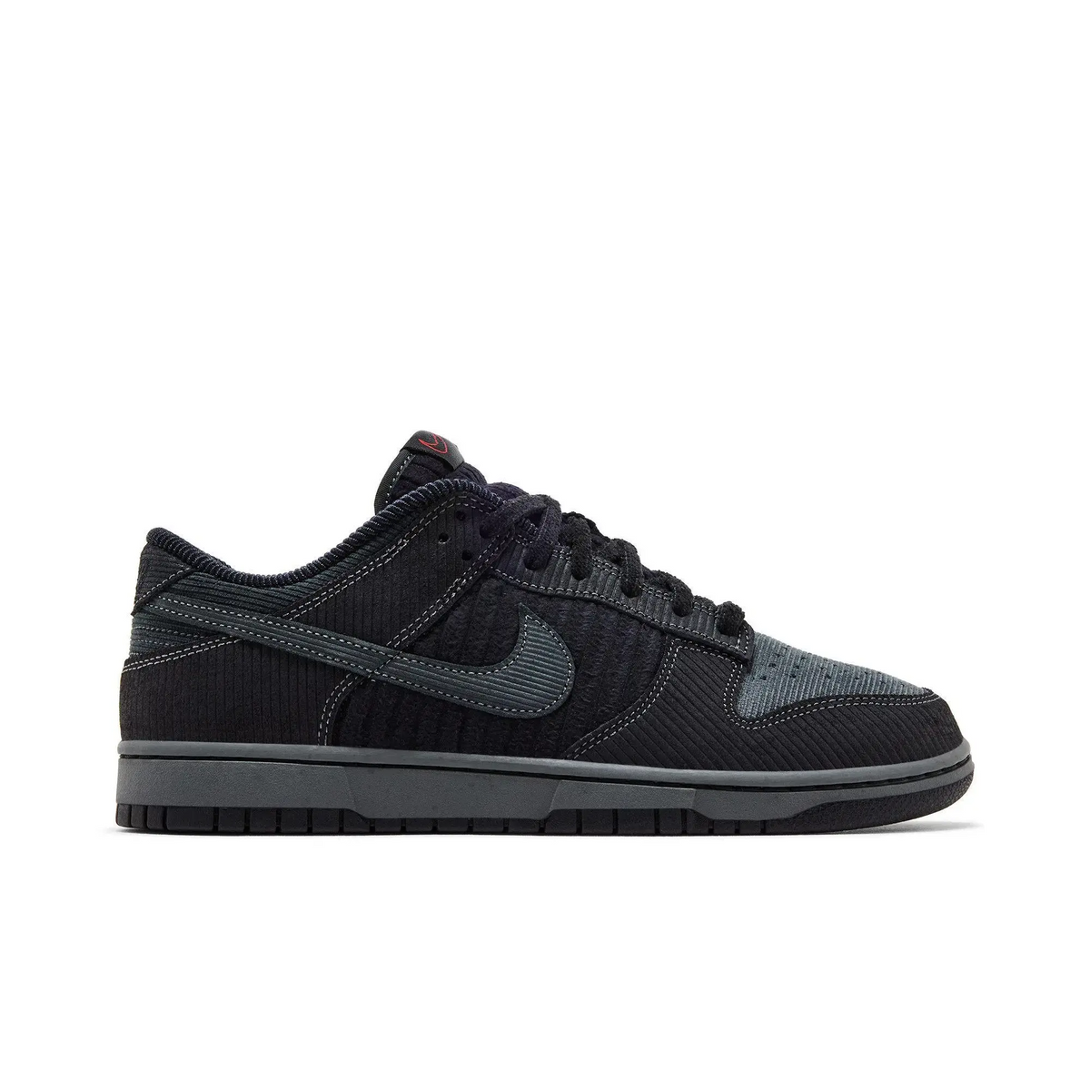 Nike Dunk Low Retro Premium Black Corduroy sneaker 1 - stylecode IB7746-001