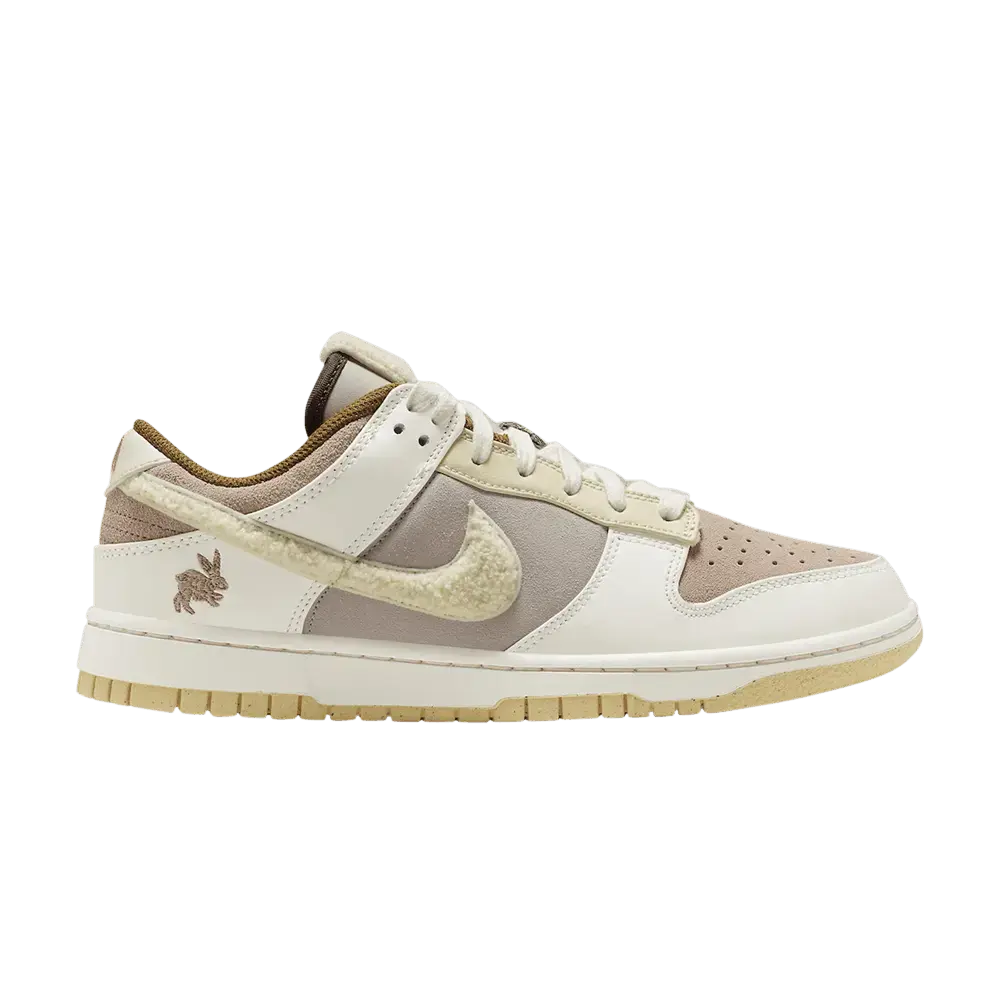 Nike Dunk Low Retro PRM Year of the Rabbit Fossil Stone (2023) sneaker 1 - stylecode FD4203-211