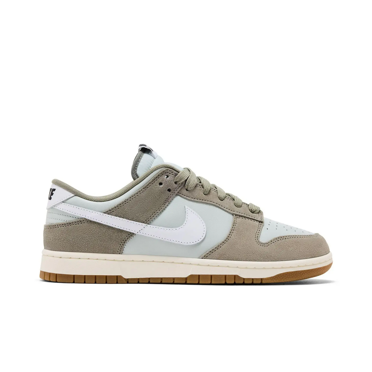 Nike Dunk Low Retro SE Light Silver Light Army Sail White sneaker 1 - stylecode IB6399-002