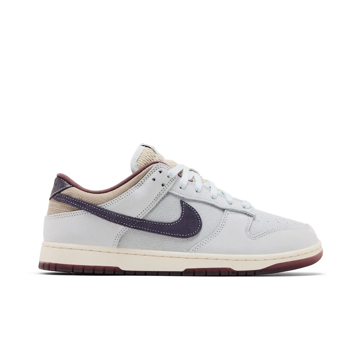 Nike Dunk Low Retro SE Off White Moon Particle Dark Raisin sneaker 1 - stylecode IB6752-100