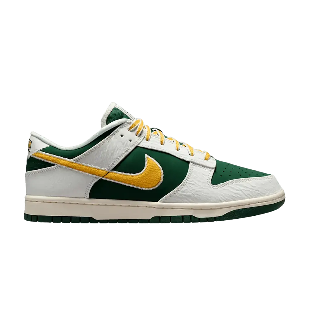 Nike Dunk Low Retro Varsity Jacket Sail Fir University Gold sneaker 1 - stylecode IM4413-100