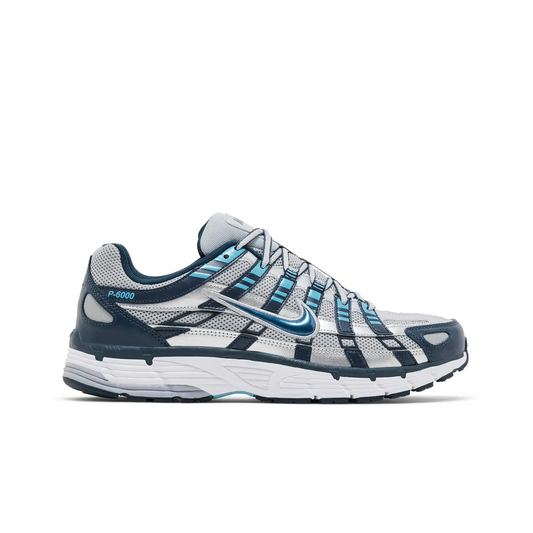 Nike P-6000 Armory Navy Flat Silver sneaker - stylecode CD6404-402