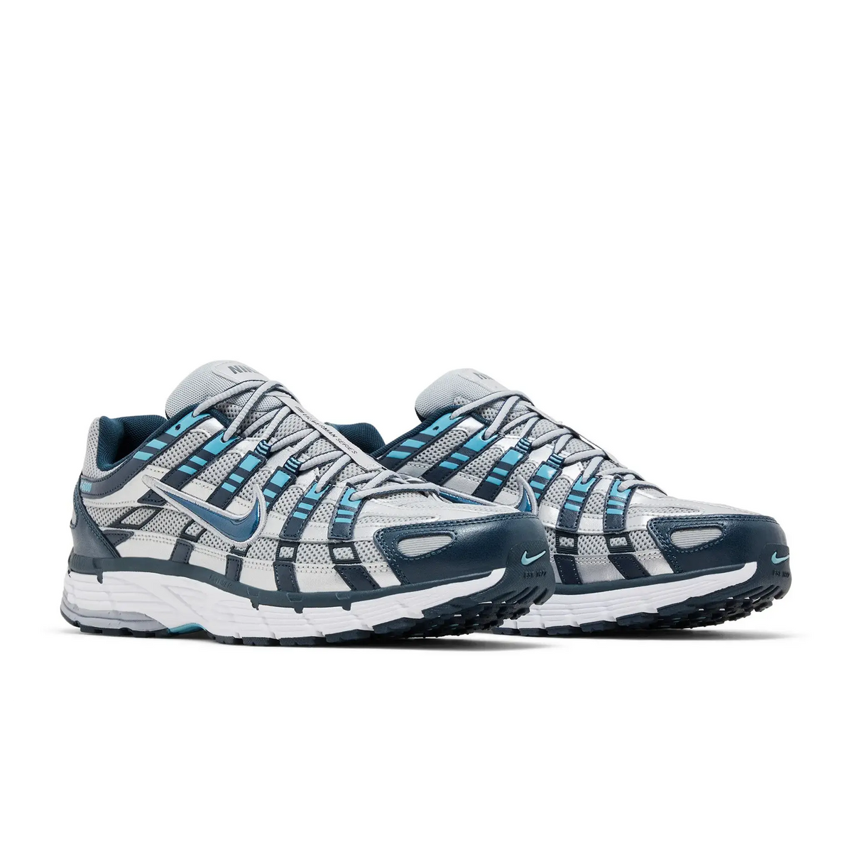 Nike P-6000 Armory Navy Flat Silver sneaker, productfoto 8 - stylecode CD6404-402