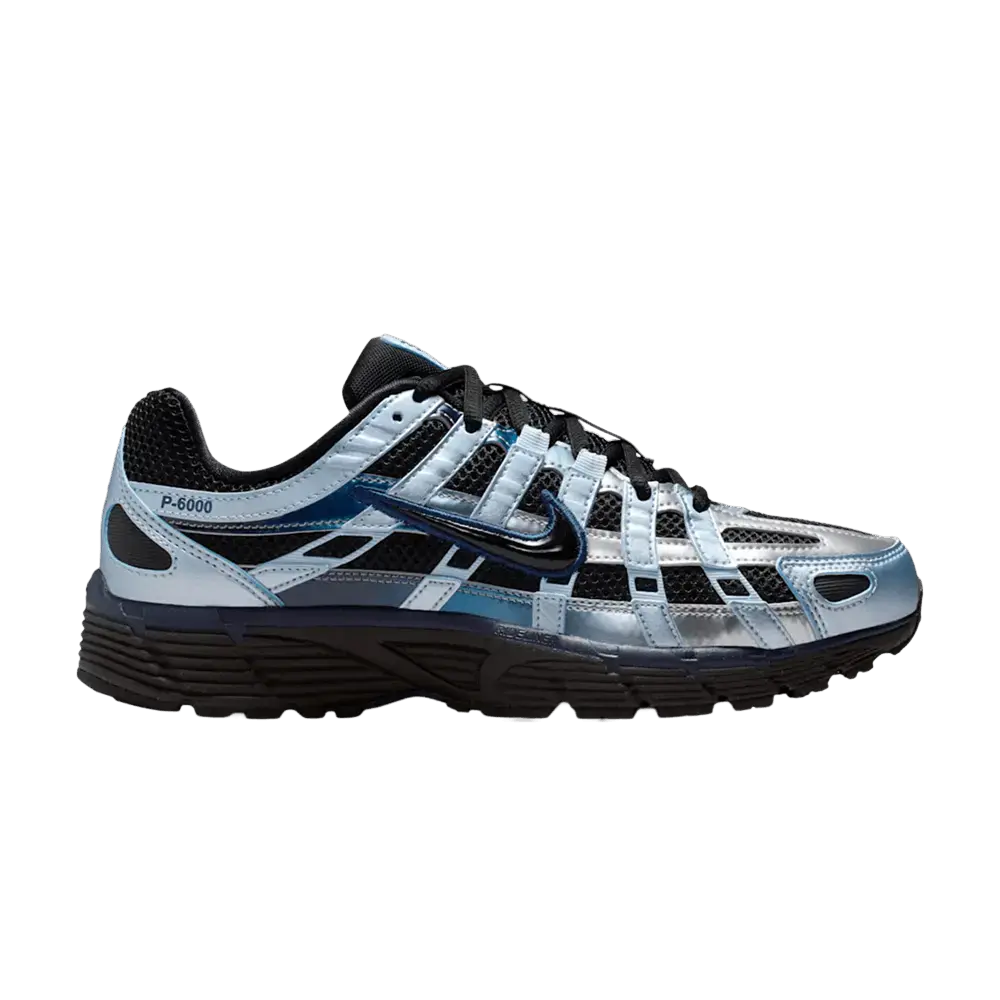 Nike P-6000 Black Hydrogen Blue Midnight Navy (Women's) sneaker 1 - stylecode IM9013-001