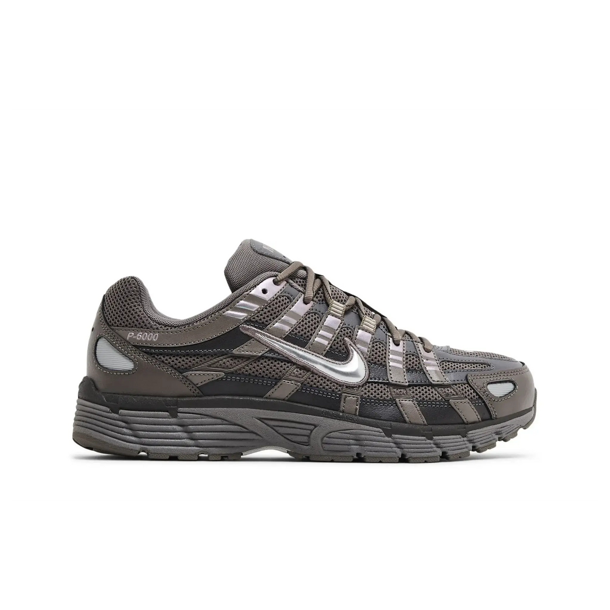 Nike P-6000 Cave Stone Medium Ash Flat Pewter Metallic Silver sneaker - stylecode CD6404-202