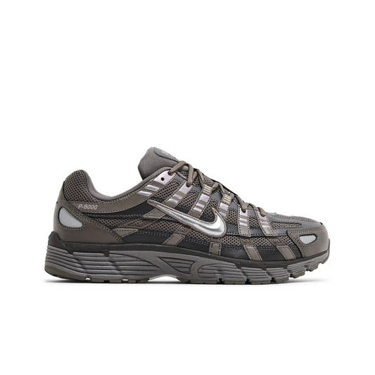 Nike P-6000 Cave Stone Medium Ash Flat Pewter Metallic Silver sneaker - stylecode CD6404-202