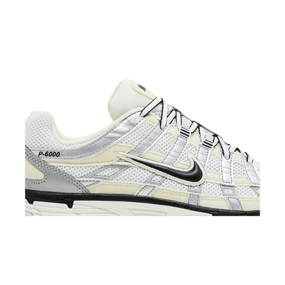 Nike P-6000 Coconut Milk Metallic Silver (Women's) sneaker, productfoto 3 - stylecode FV6603-100