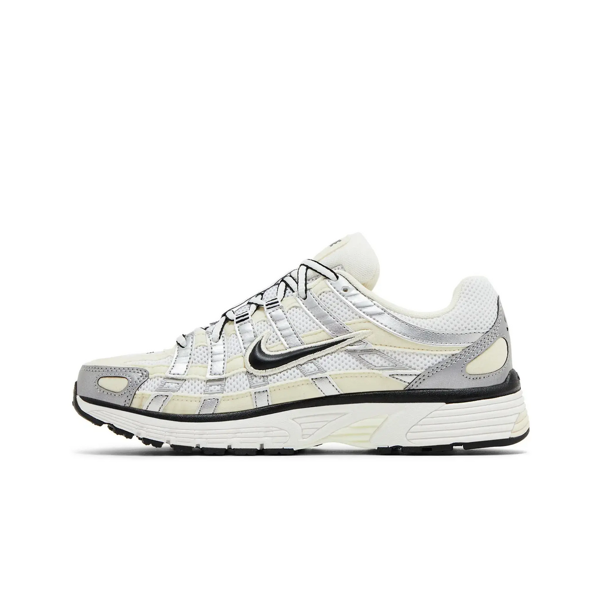 Nike P-6000 Coconut Milk Metallic Silver (Women's) sneaker, productfoto 4 - stylecode FV6603-100