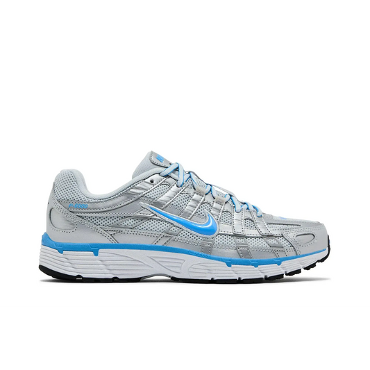 Nike P-6000 Metallic Platinum Pure Platinum Metallic Silver University Blue sneaker 1 - stylecode CD6404-025