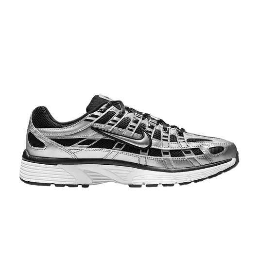Nike P-6000 Metallic Silver Black White (Women's) sneaker 1 - stylecode BV1021-013