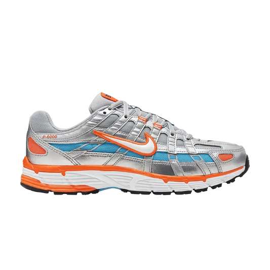 Nike P-6000 Metallic Silver Crimson Blue Fury (Women's) sneaker 1 - stylecode CT3751-001
