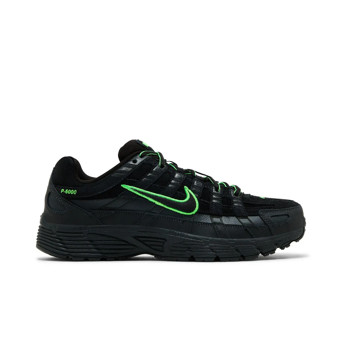 Nike P-6000 PRM Black Green Strike sneaker 1 - stylecode IF0668-003
