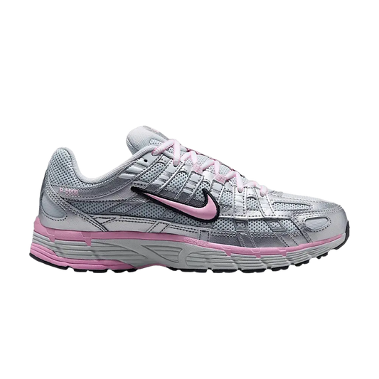 Nike P-6000 Pure Platinum Metallic Silver Black Pink (Women's) sneaker 1 - stylecode BV1021-020