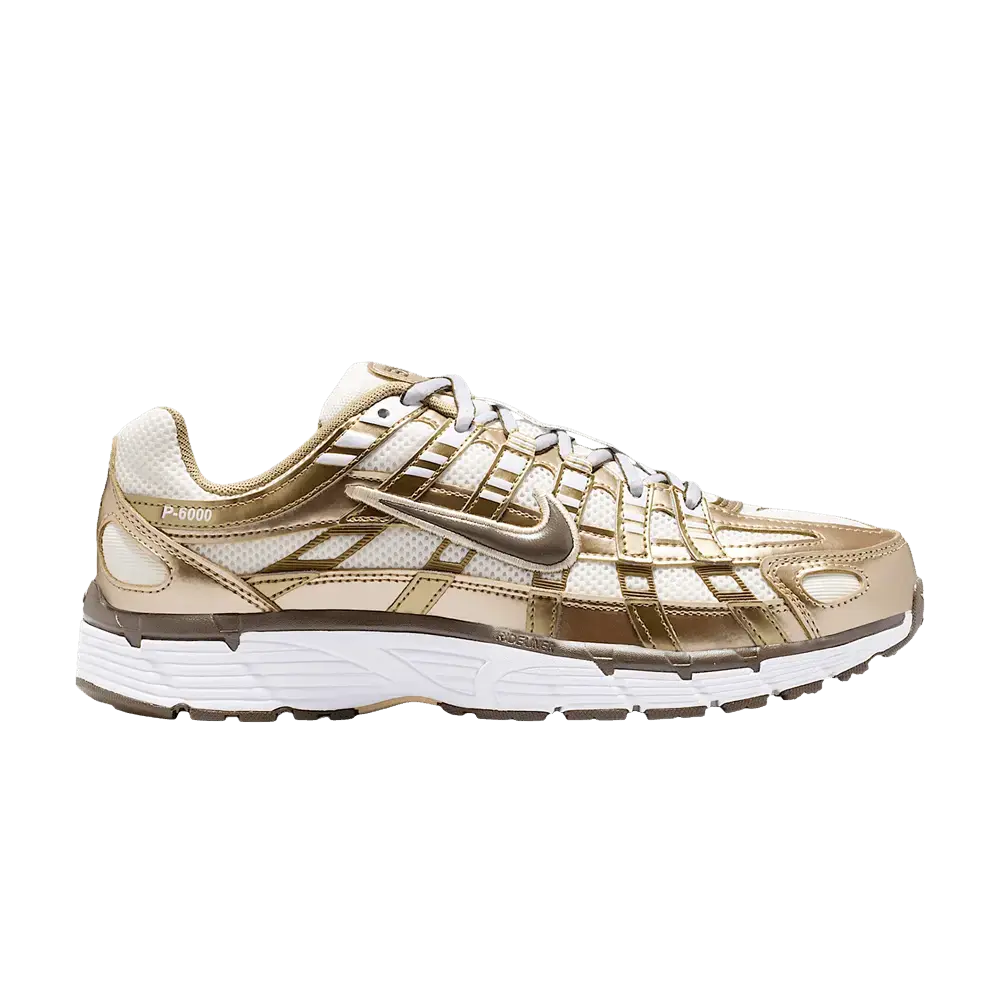 Nike P-6000 Sail Linen Dark Hazel (Women's) sneaker 1 - stylecode IO3496-104