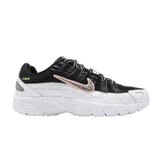 Nike P-6000 SE Black Multi-Color White (Women's) sneaker 1 - stylecode CJ9585-001