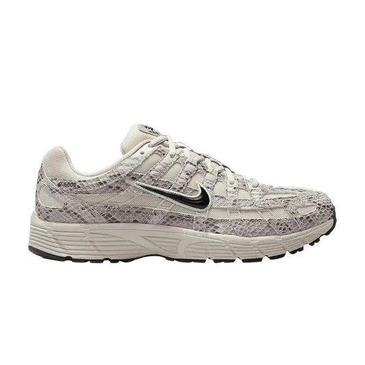Nike P-6000 SE Snakeskin Light Bone Black (Women's) sneaker 1 - stylecode IH4451-002