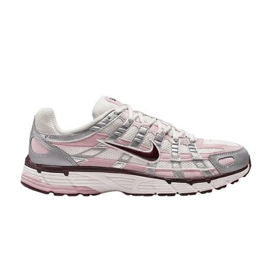 Nike P-6000 Silver Burgundy Plum Chalk (Women's) sneaker 1 - stylecode IM6026-121