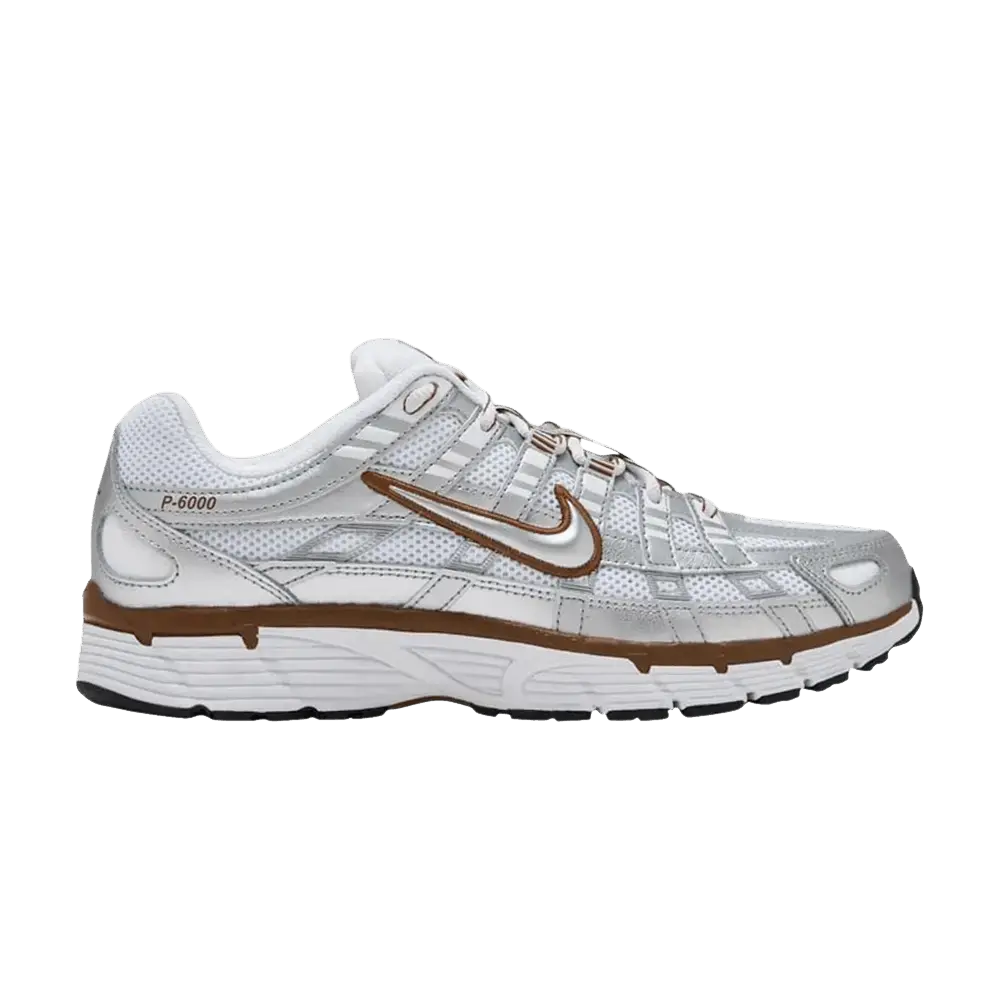 Nike P-6000 White Light British Tan (Women's) sneaker 1 - stylecode BV1021-109